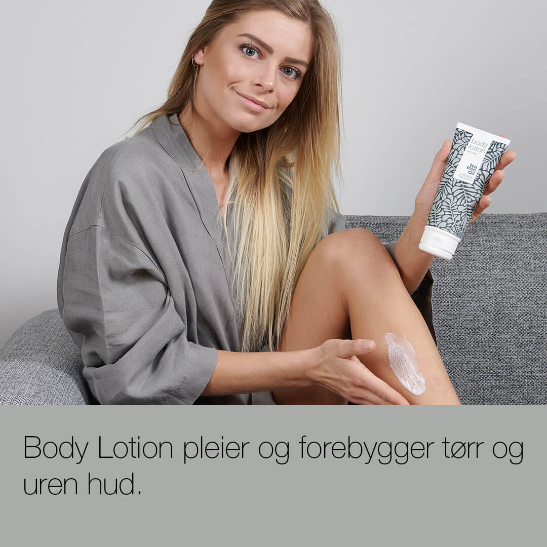 Bodylotion Tea Tree Oil — Bodylotion pleier og forebygger tørr og uren hud