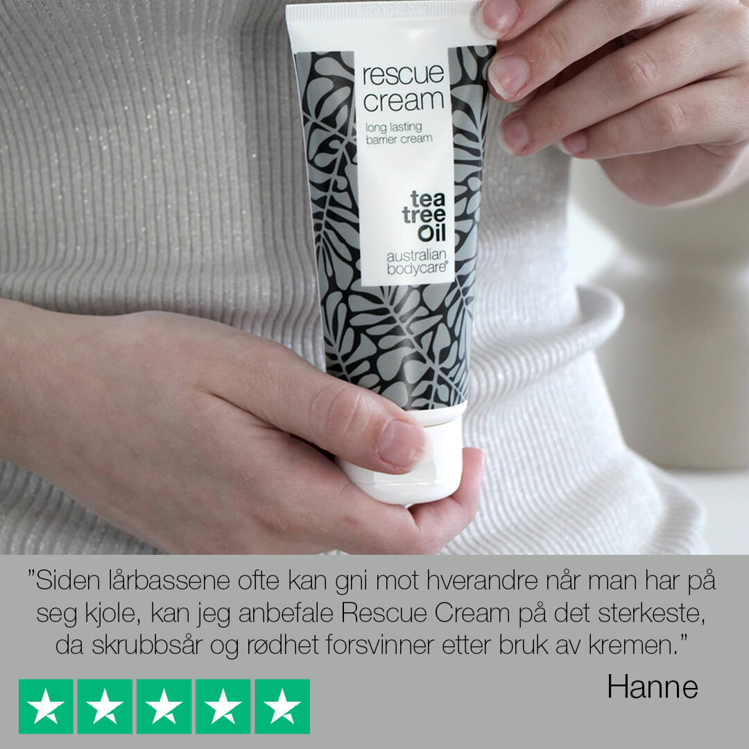 Barrierekrem Tea Tree Oil  — Barrierekrem ved irritert og rød hud på kroppen